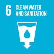 Icon for 'Clean water and sanitation' goal