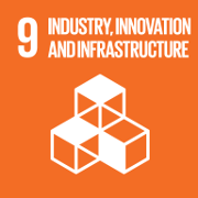 Icon for 'Industry, innovation and infrastructure' goal